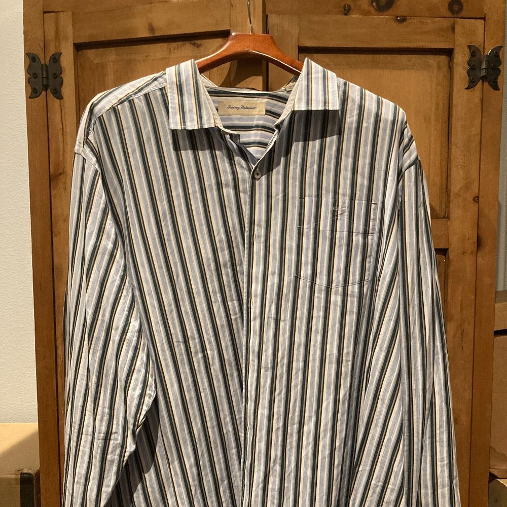 Tommy Bahama XXL Long Sleeve Casual Button Down Shirt